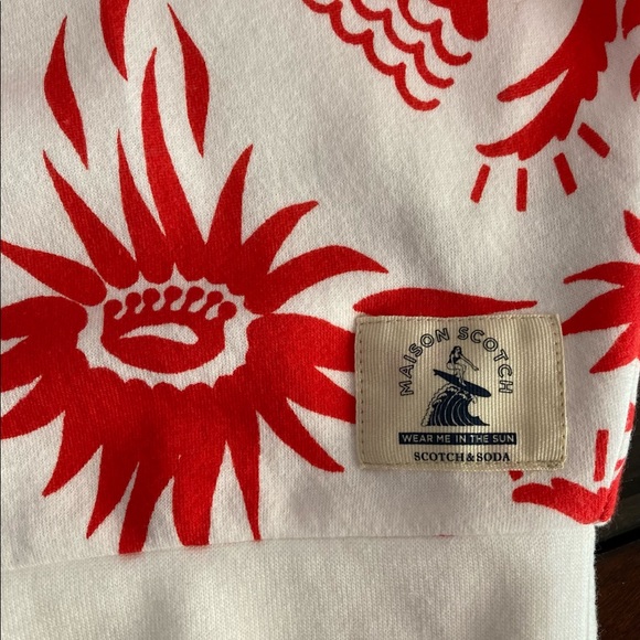 Scotch and Soda Women Crewneck Graphic Sweatshirt NWT - Picture 7 of 11